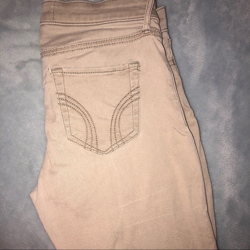 Hollister Khaki School Pants